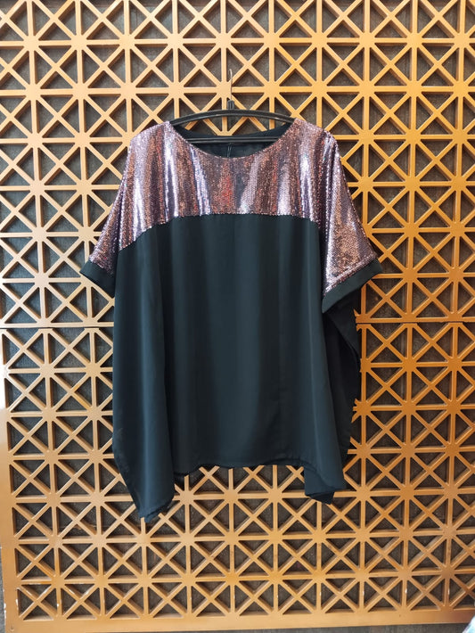 Black Top with Sequence Work